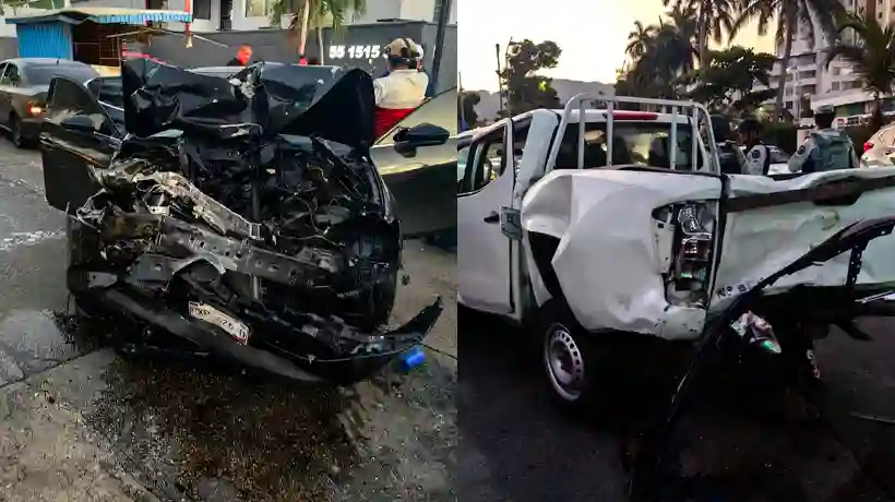 Choque en Costera Miguel Alemán deja dos heridos graves en Acapulco - anews