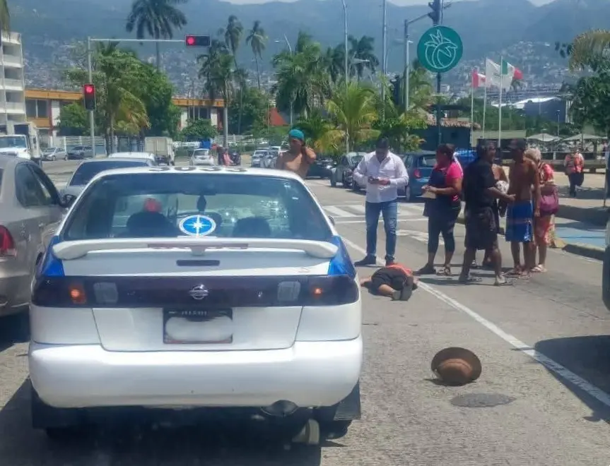 Atropellan a adulta mayor en la Costera de Acapulco - anews